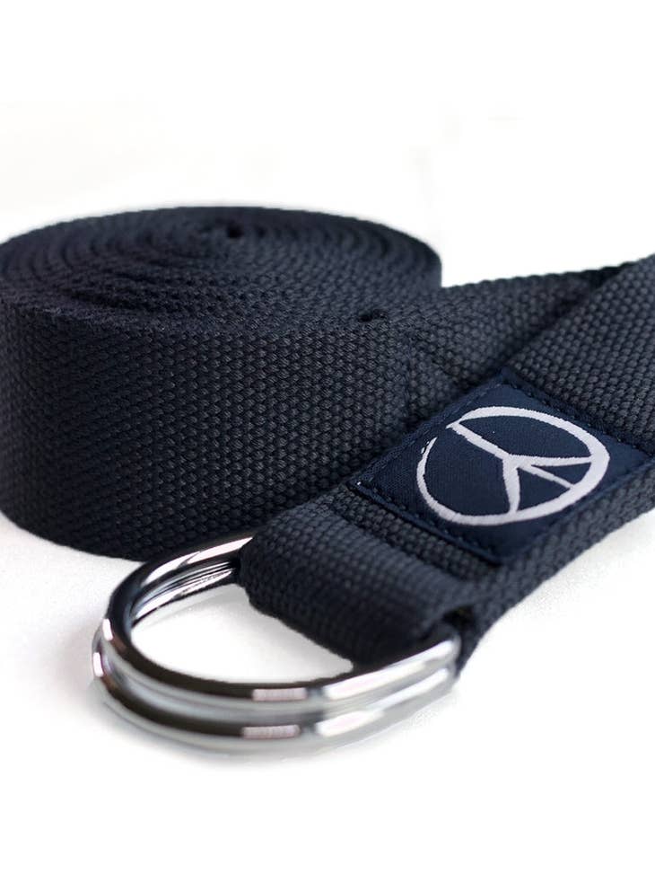 Moonchild Yoga Strap - Aura Blue