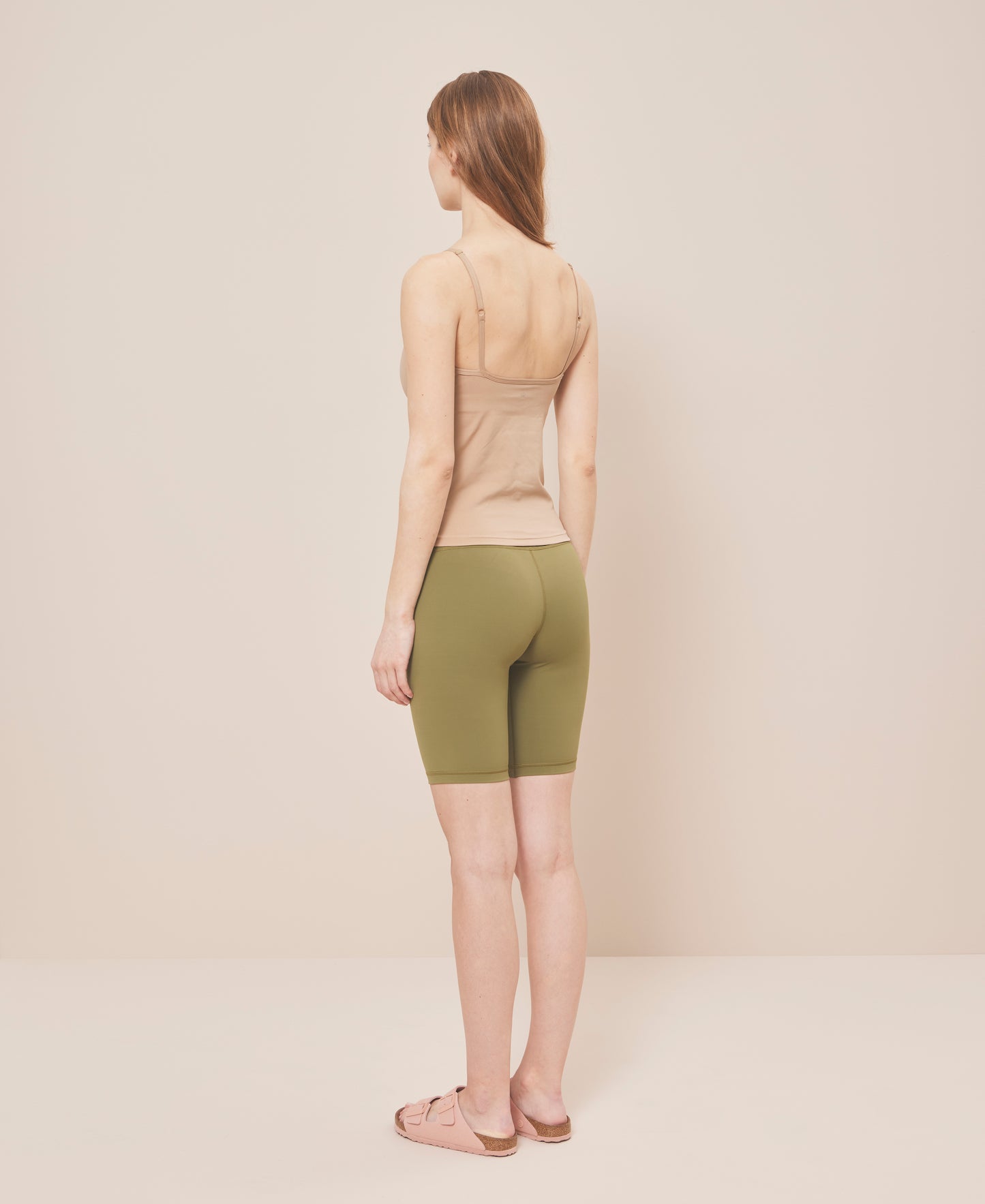 Lunar Luxe Shorts 8 - Olive Green