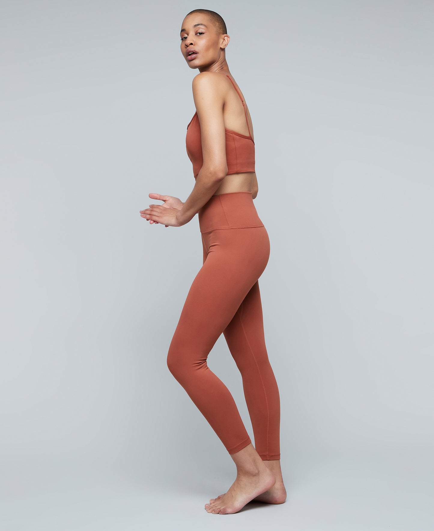 26" Lunar Luxe Legging - Burnt Sienna