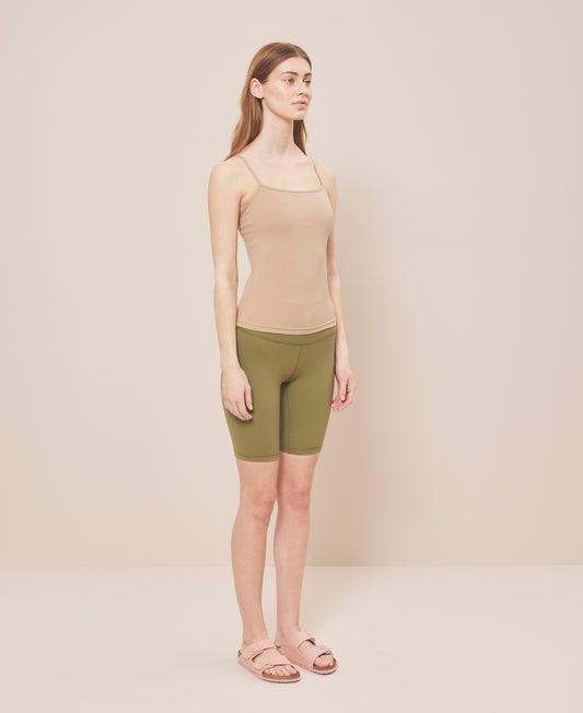 Lunar Luxe Shorts 8 - Olive Green